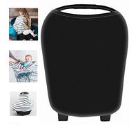 multi-usages Coton Bio d'allaitement allaitement Coque auto pour bébé Housse de protection pour auvent Shopping Cart Housse Nid d'ange pour bébé nouveau-né tout-petits Douche Cadeau (M)