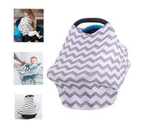 multi-usages Coton Bio d'allaitement allaitement Coque auto pour bébé Housse de protection pour auvent Shopping Cart Housse Nid d'ange pour bébé nouveau-né tout-petits Douche Cadeau
