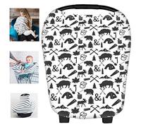 multi-usages Modal d'allaitement allaitement Coque auto pour bébé Housse de protection pour auvent Shopping Cart Housse Nid d'ange pour bébé nouveau-né tout-petits Douche Cadeau