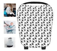 multi-usages Modal d'allaitement allaitement Coque auto pour bébé Housse de protection pour auvent Shopping Cart Housse Nid d'ange pour bébé nouveau-né tout-petits Douche Cadeau