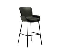 Multi-usages Tabouret de Bar Simple Home Island 75 cm Haut Tabouret léger de Luxe Moderne Chaise Haute de comptoir de Bar Moderne(Noir)