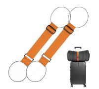 Multi Use Strong Adjustable Luggage Connector Straps, 2026 New Flexible and Adjustable Elastic Fastening Belt for Luggage Strap, Add a Bag Easy to Travel Suitcase (A)