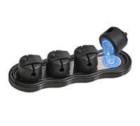 Multi Uses: Featuring A Universal Elastic Cable Slot And Stretchable Rubber Grip, This Magnetic Cable Clips Cord Organizer Achieves A Secure Fit For All Cables, Working As A Multicord Organizer Clip T
