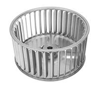 Multi - Wing Centrifugal Fan Wheel 7.5in | Galvanized Steel Blower for HVAC/Dryers/Tools | A - Direction Airflow 195x97x14mm