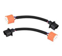 Multi-Wits 2 pièces H13 9008 à H4 9003 HB2 Adaptateur de phare Câble de conversion, connecteur et prêt à l’emploi Faisceau d’éclairage LED pour une mise à niveau facile des ampoules de phare