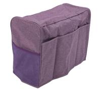 Multi-Wits Sewing Machine Dust Cover, Oxford Cloth Foldable Protective Cover with Storage Pocket for Home Use, 600D Durable Fabric Fits Most Standard Sewing Machines (Violette)