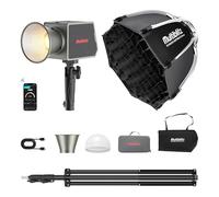 Multiblitz Set composé d'un éclairage Photo MB-PL LED 100B avec trépied FT-8051 et boîte à lumière octogonale Ø 40 cm