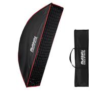 Multiblitz Softbox SF-30x120 Bowens avec Grille et diffuseurs, modificateur de lumière pour Flash de Studio et éclairage LED continu, diffuseur pour Photographie de Portrait et éclairage vidéo