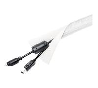 Multibrackets M Universal Cable Sock Touch Fastener - Guide Pour Câbles - Blanc
