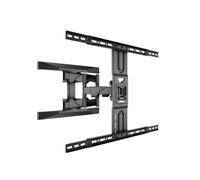 Multibrackets M VESA Flexarm L Full Motion Dual - Support mural pour panneau LCD/LED - Taille d'écran : 40" - 75" - VESA : 200x200 à 600x400 - Noir