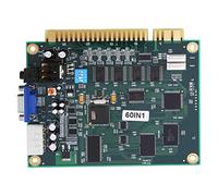 Multicade PCB 60 en 1 Classique, Sortie CGA/VGA, Carte d’ pour Console de Jeux, Support Joystick et Trackball - Connecteur Jamma Universel, Sauvegarde de Score, Compatibl
