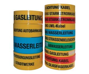 Multicoll Ruban avertisseur de tracés impr. attent. cond.chauffage à distance l. 40 mm, L. Quantité:1