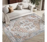 Multicolor Area Rug 120x180 Cm 4x6 Feet Large Area Rug Non Slip Washable Carpet For Living Room,Hallway,Kitchen,Bedroom,Kitchen,Bathroom,Dining Room,Orange/Blue