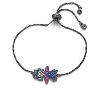 multicolor cubic zirconia snepd knot girl charme cadeau bijoux joelry charme de mode femme fille
