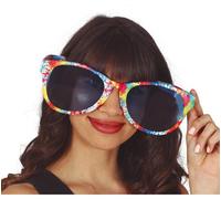 Multicolor Lunettes Géants Multicolore