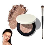 Multicolor Metallic Eyeshadow - Buildable, Shimmering Metallic Eyeshadow, Long-Lasting and Vibrant Color, Rhinestone Glitter yeshadow (#02)