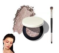 Multicolor Metallic Eyeshadow - Buildable, Shimmering Metallic Eyeshadow, Long-Lasting and Vibrant Color, Rhinestone Glitter yeshadow (#01)