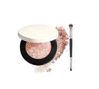 Multicolor Metallic Eyeshadow - Buildable, Shimmering Metallic Eyeshadow, Premium Smoothness & High Pigmentation, With Double-Ended Eyeshadows Brush