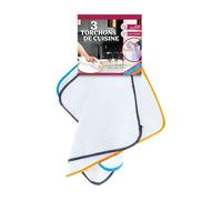 Multicolore 45x60cm Venteo Torchon Cuisine Microfibre Absorbante Ustensiles De Cuisine Textiles Entretien Lave Linge Usage Vaisselle Surfaces Domestiques Essuyage Professionnel Haute Absorption