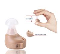 Multicolore - Appareil auditif Invisible de taille Mini pour personnes âgées, appareil auditif réglable en Volume, amplificateur de son