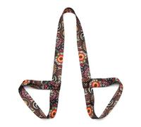 Multicolore exercice extensible sangles de transport réglables tapis Yoga sangle ceintures ceinture Sport fronde épaule pour Tapis de Yoga, Pilates, Exercices(Color 6)