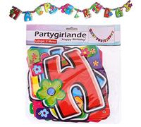 Multicolore Fête Guirlande Fanion Joyeux Anniversaire 2 Mètre Long Anniversaire Décoration