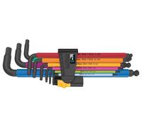 Multicolore Impérial Balle Fin Clé Hexagonale Set, 9 Pièce - 950/9 - 05022640001