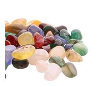 Multicolore Pierre Roulée pour Polissage Simple D’agate 100g | Petits Cailloux Naturels, Usage Lapidaire et Cabochon, pour Bijoux et Œuvres D’art