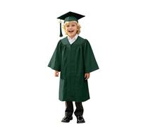 multicolore pour garçons et filles, robe de spectacle sur scène pour enfants de la maternelle, remise de diplôme, baccalauréat, avec chapeau (GN2, 24/S) #72