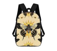 Multicolore Sac À Dos De Voyage Papillon Soleil Mystique Gothique Sac À Dos d'affaires Imperméable Sacs À Dos pour Bureau, Scolaires, Voyage, 42X32X14Cm