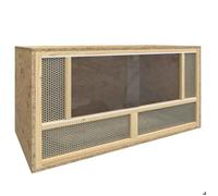 Multicolore Terrarium Bois d'ingénierie - Vue claire - 80x40x40 cm A2153