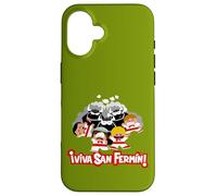 Multicolore (Viva San Fermin) Coque pour iPhone 16
