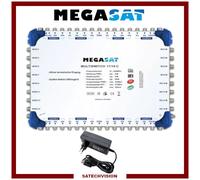 Multicommutateur Megasat Multiswitch 17/16C - 4 Sat + Tnt pour 16 Utilisateurs