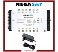 Multicommutateur Megasat Multiswitch 5/12 - 1 Sat + Tnt pour 12 Utilisateurs