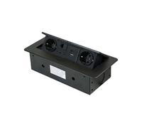 - Multiconnecteur pour bureau Atom 26 noir