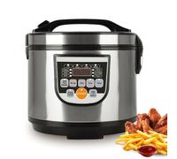 Multicooker Autocuiseur Électrique 700 W 5 L Cuiseur à Riz Portable avec 10 Programmes Fonction Maintien au Chaud et Minuterie