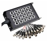 MULTICORE CABLE MULTIPAIRE BOITIER DE SCENE 16/4 CANAUX XLR PROFESSIONNEL 30M