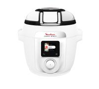 Cookeo MOULINEX Multicuiseur Airfryer Cookeo Infinity sans pale Blanc CE9721F0 16 modes de cuisson, 6,5 L