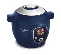 Moulinex YY5137FB appareil multi-cuissons 6 L 1600 W Bleu, Chrome