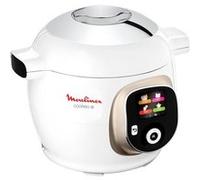 Moulinex Multicuiseur Cookeo+ YY5412FB Blanc avec moule - 180 recettes