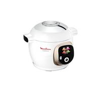 Moulinex Multicuiseur Cookeo+ YY5412FB Blanc avec moule - 180 recettes