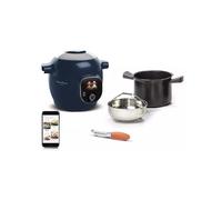 Multicuiseur Intelligent Cookeo+ Ce85f410 - 6l - 1600w - Bleu Moulinex