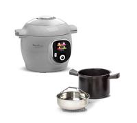 Multicuiseur Intelligent Moulinex Cookeo CE854B10 1600W, 80 Recettes, Haute Pression, Gris