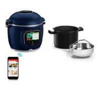 Cookeo MOULINEX cookeo touch wifi pro bleu CE943410