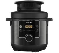 Tefal CY7788 Turbo Cuisine & Fry Multicuiseur | Autocuiseur et friteuse à air chaud | 14 programmes de cuisson automatiques | Couvercle extra Crisp | Polyvalent | Capacité 7,6 l | Avec livret de