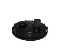 Multicuves - Couvercle diamètre 220 mm avec prise PVC droite 40/50 et évent