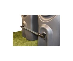 Multicuves - Kit de raccordement Souple pour récupérateurs d'eau de Pluie (Filetage 1'' - 26x34)