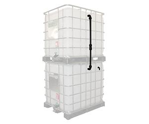 Multicuves - Kit Vertical de Raccordement de 2 Cuves Eau 1000 L + Trop-Plein