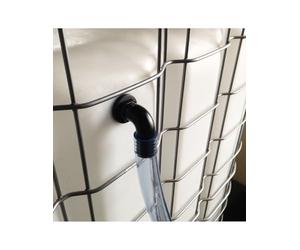 Multicuves - Pack trop-Plein cuve Eau Embout coudé Ø 15 mm + 2M Tuyau