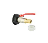 Multicuves - Raccord S60X6 - Vanne 1/4 de Tour Laiton + Embout Droit 25 mm